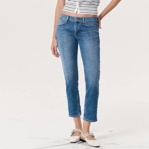Rag &Bone Dre low rise slim boyfriend jean